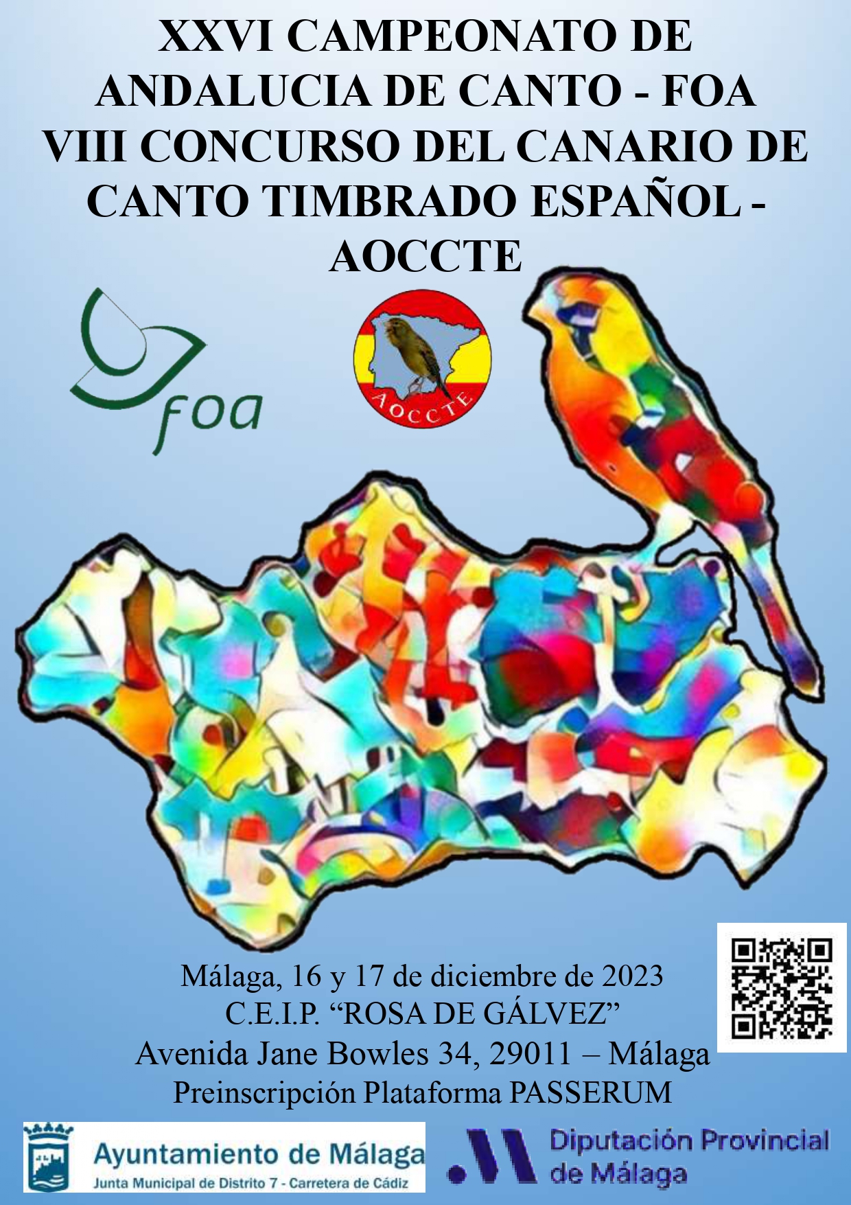 Concurso AOCCTE 2023 - XXVI CAMPEONATO DE FOA