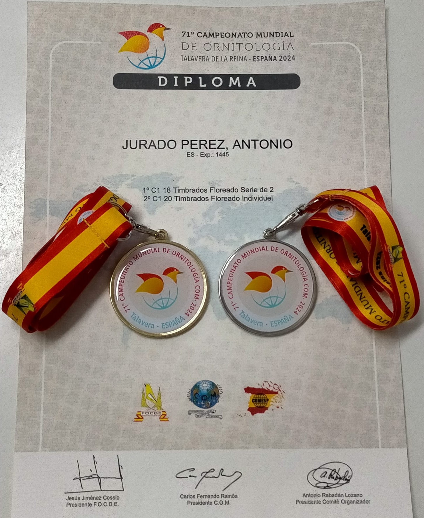 AOCCTE Campeona y Subcampeona del Mundo 2024 